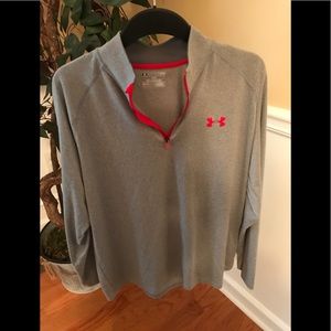 Under Amour grey sweat shirt Top size large